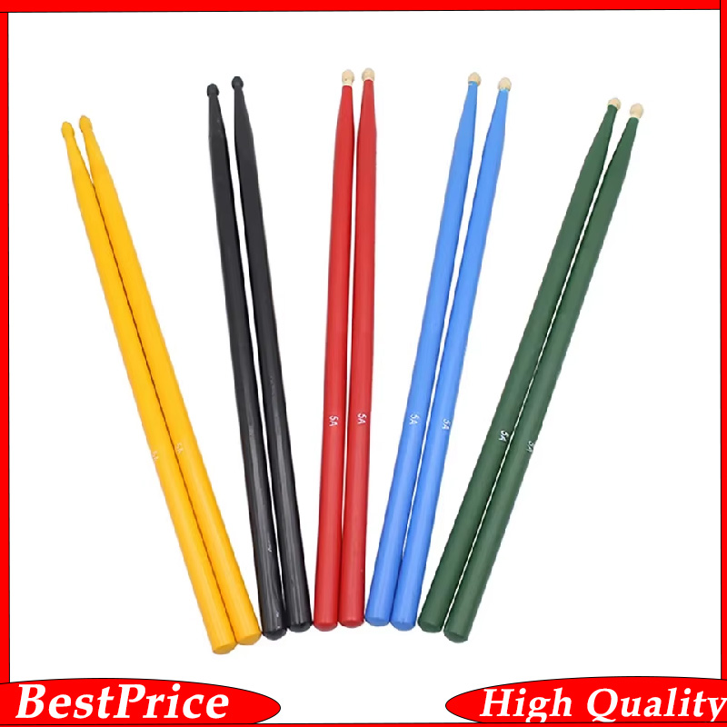 Drum Stick 5A - M MBAT-Bastões leves de bordo, acessórios