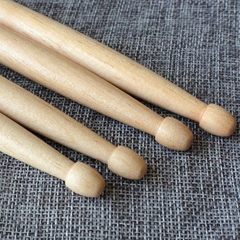 Drum Stick 5A - Baquetas duráveis 5A/7A em madeira de