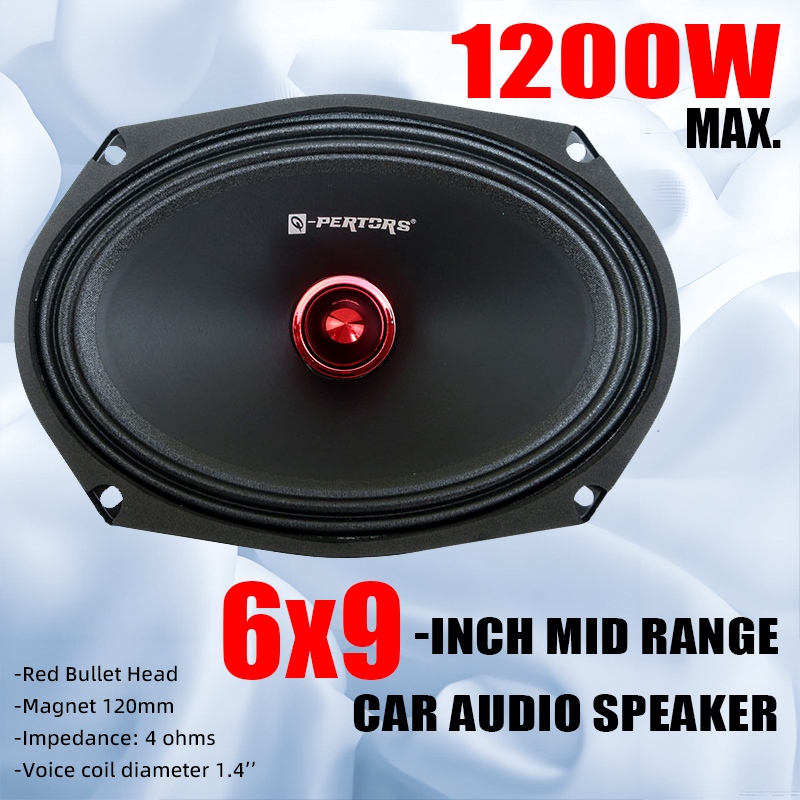 Audio Universal Music - 1pc 6x9 Polegada alto-falantes do carro