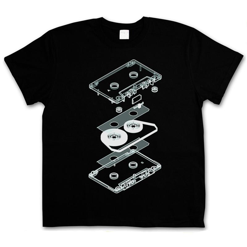 Audio Music Dj - EXPLOSÃO ÁUDIO CASSETTE T SHIRT Retro
