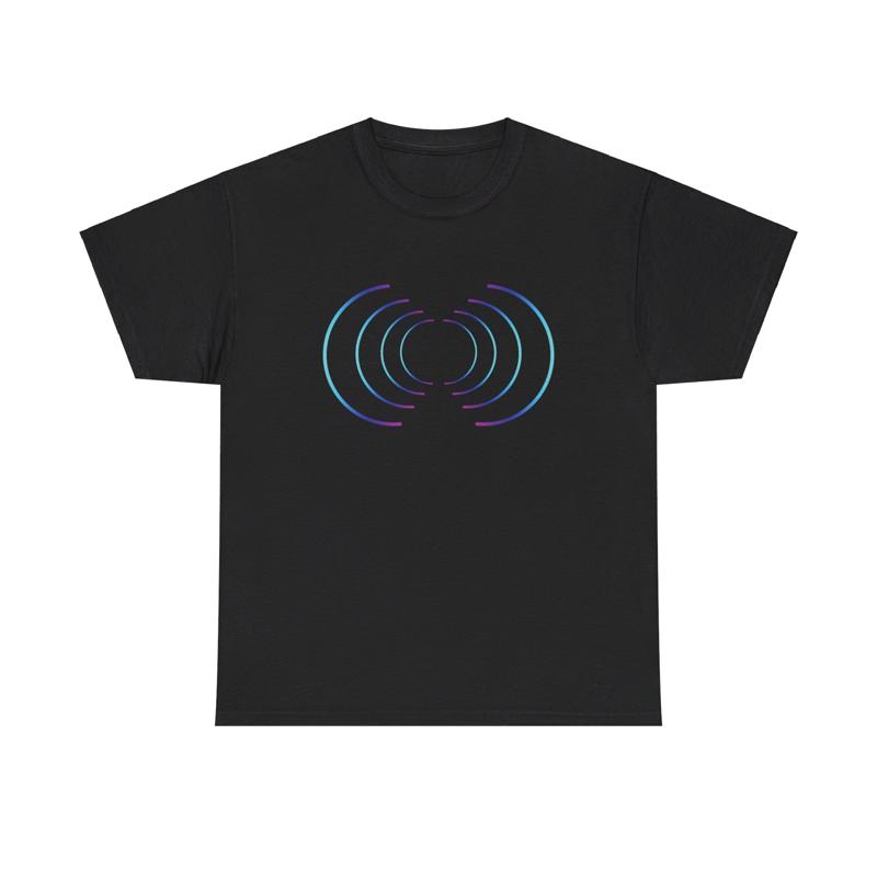 Audio Music Wave - Camiseta gráfica de frequência de onda,