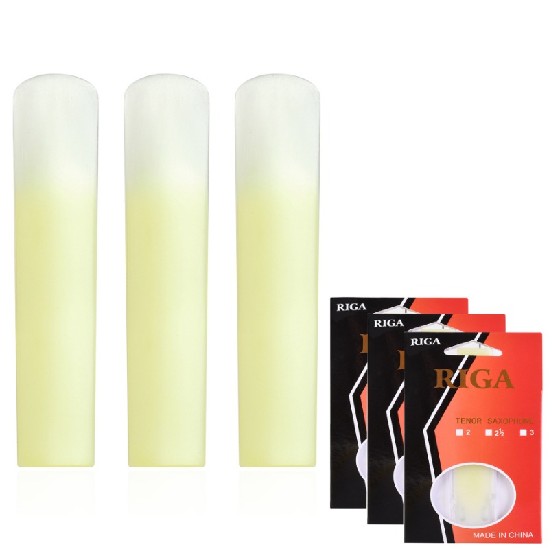 Saxophone Reed Pack - Kit com 3 Palhetas de Resina