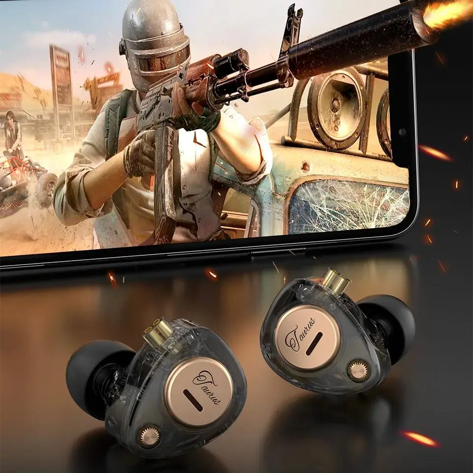 Audio Music Dj - Fones de Ouvido Intra-auriculares KZ Taurus