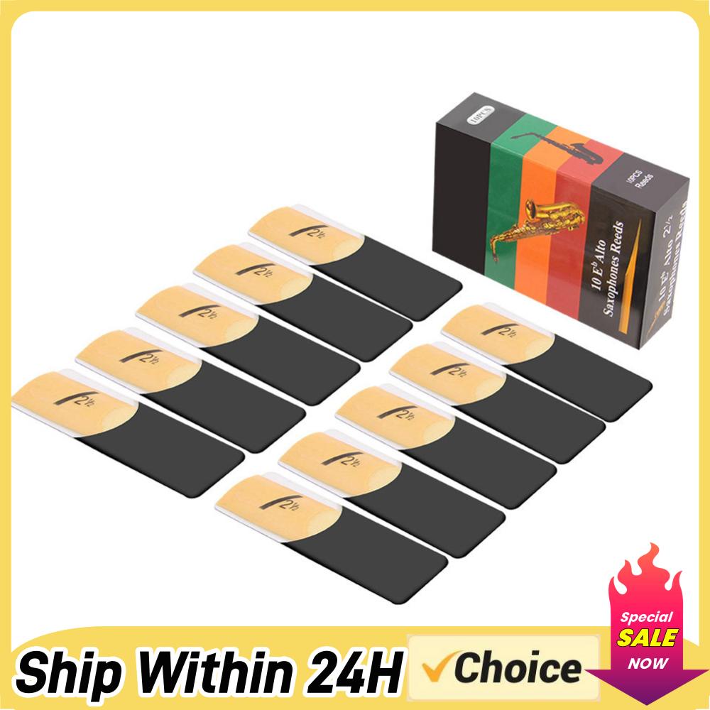 Saxophone Reed Pack - Pacote com 10 Palhetas para Saxofone