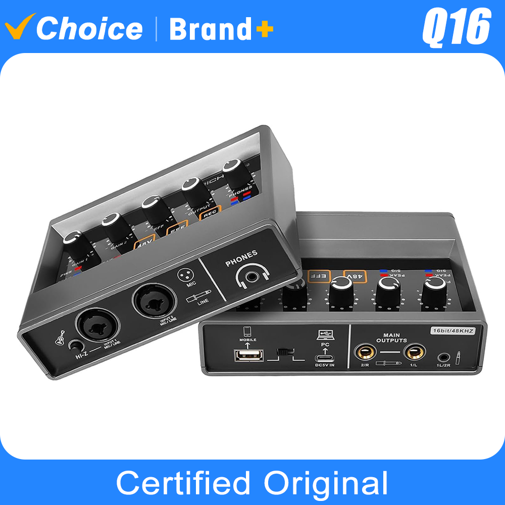 Audio Music Interface - Interface de Áudio Profissional 2x2 para
