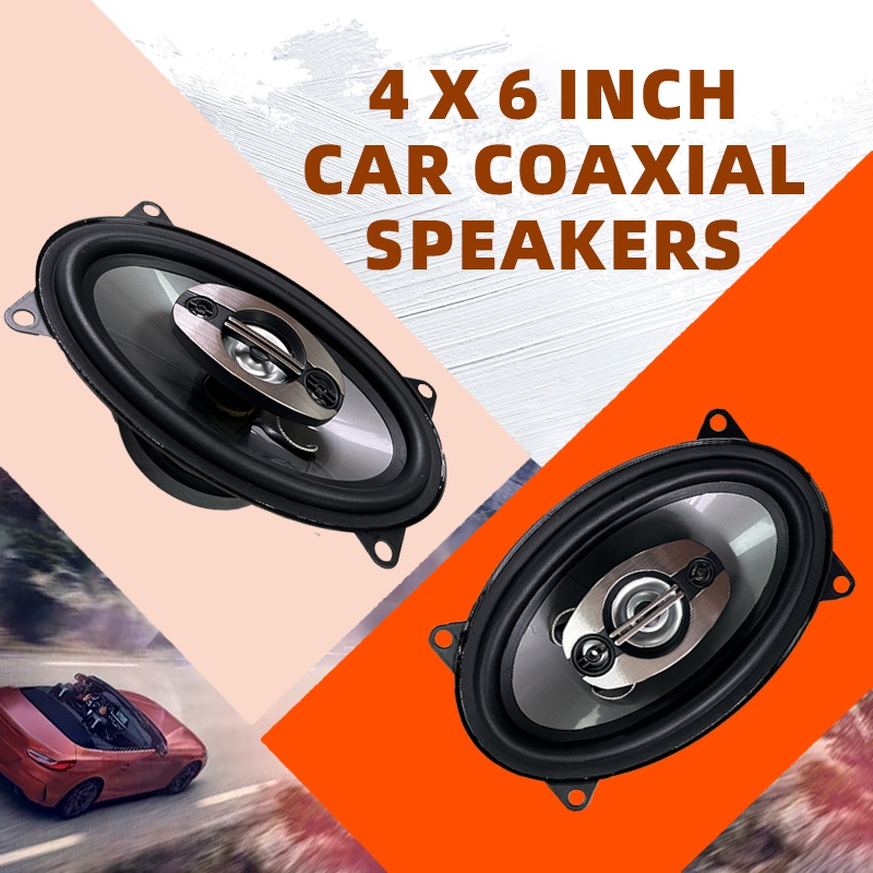 Audio Universal Music - 4*6 Polegada alto-falante do carro 450w