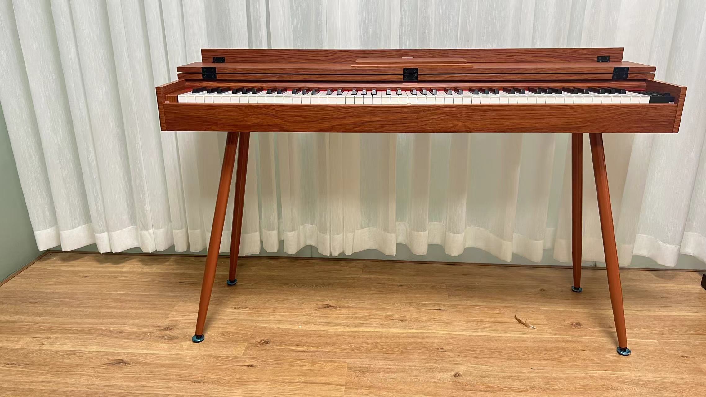 Piano digital ponderado de 88  - Piano Sustain Pedal avaliação e preço