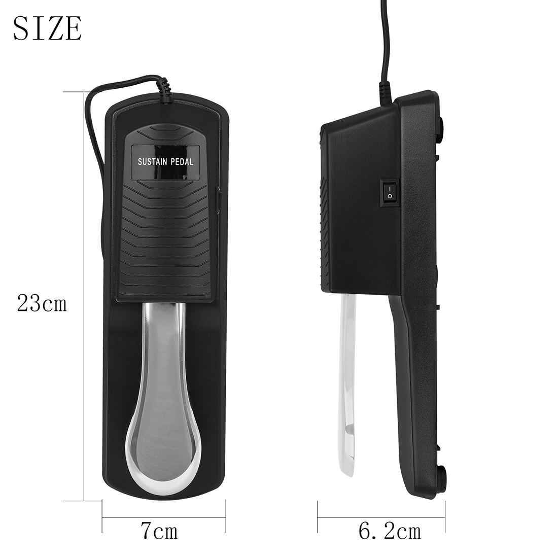 Pedal de Sustentação para Pian - Piano Sustain Pedal avaliação e preço