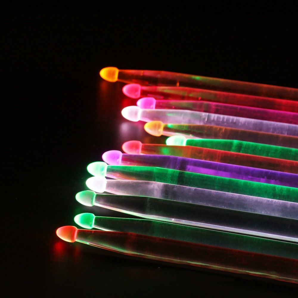 2 peças de baquetas coloridas  - Drum Stick 5A avaliação e preço