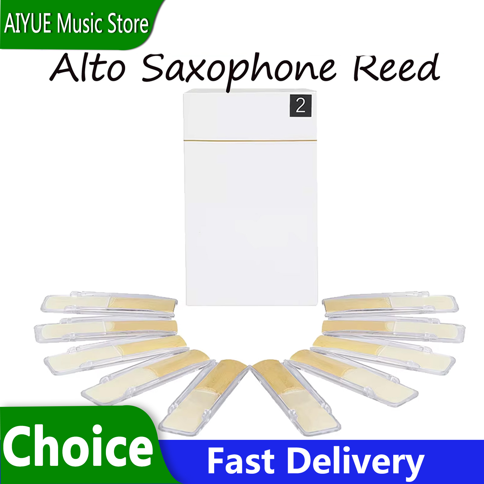 IRIN 10 Peças de Palhetas para - Saxophone Reed Pack avaliação e preço