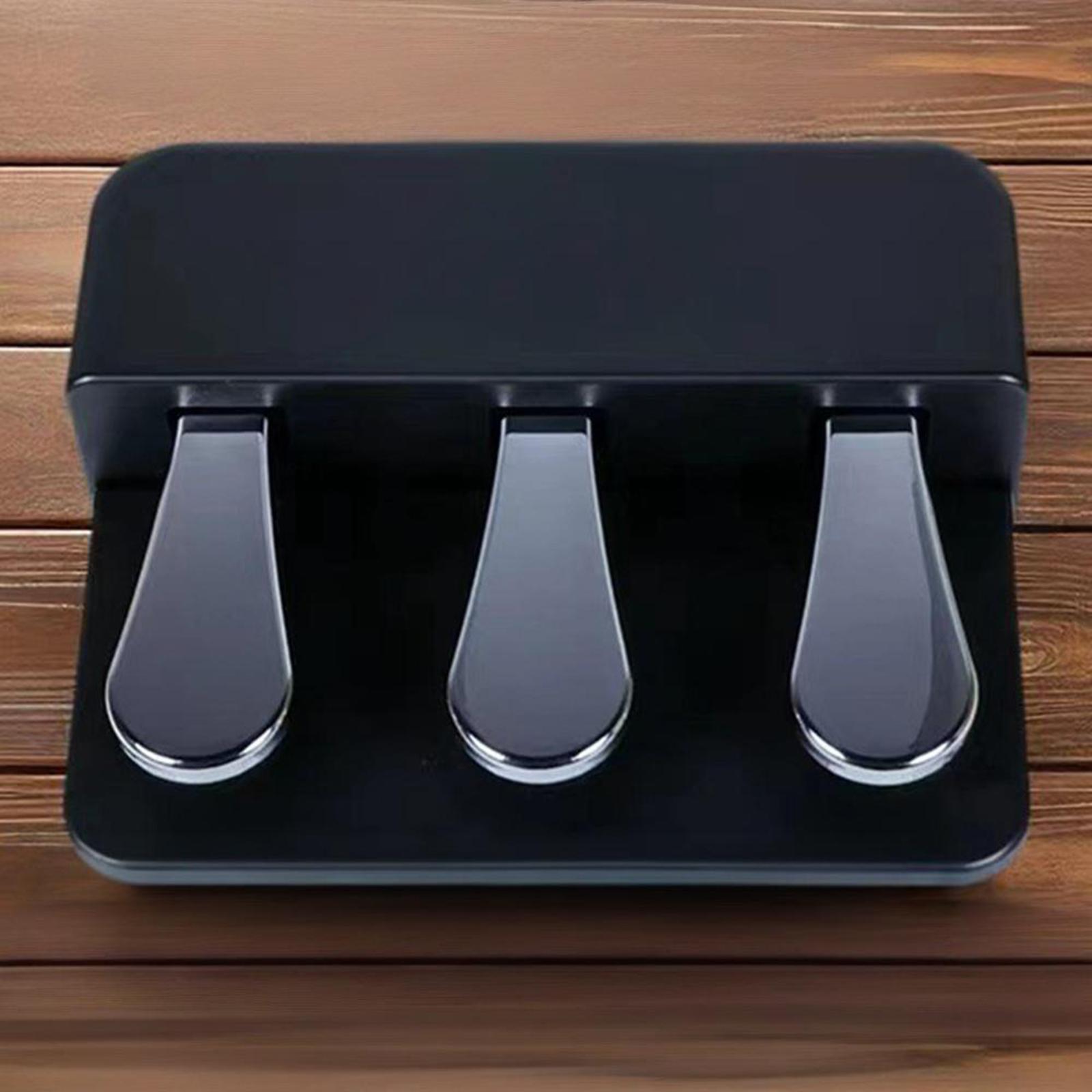 Unidade de 3 pedais Soft Soste - Piano Sustain Pedal avaliação e preço