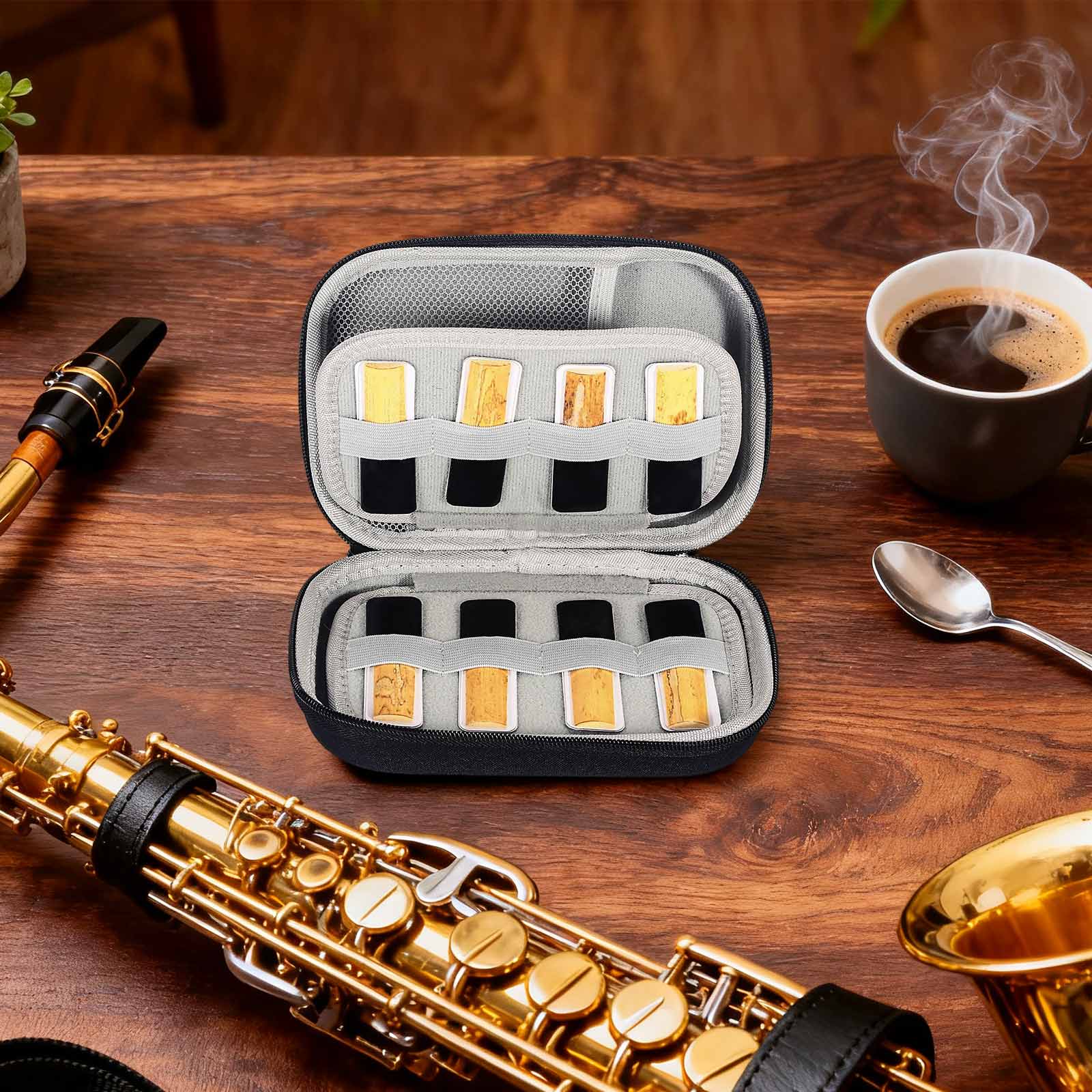 Estojo de palhetas Muspor comp - Saxophone Reed Pack avaliação e preço
