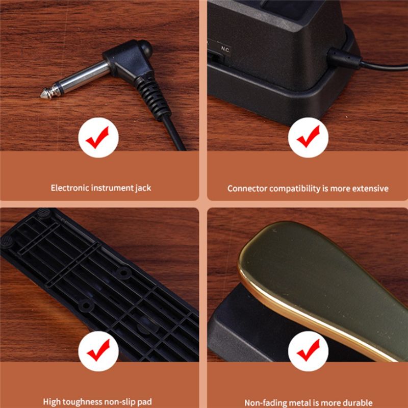 Pedal de Sustentação Universal - Piano Sustain Pedal avaliação e preço