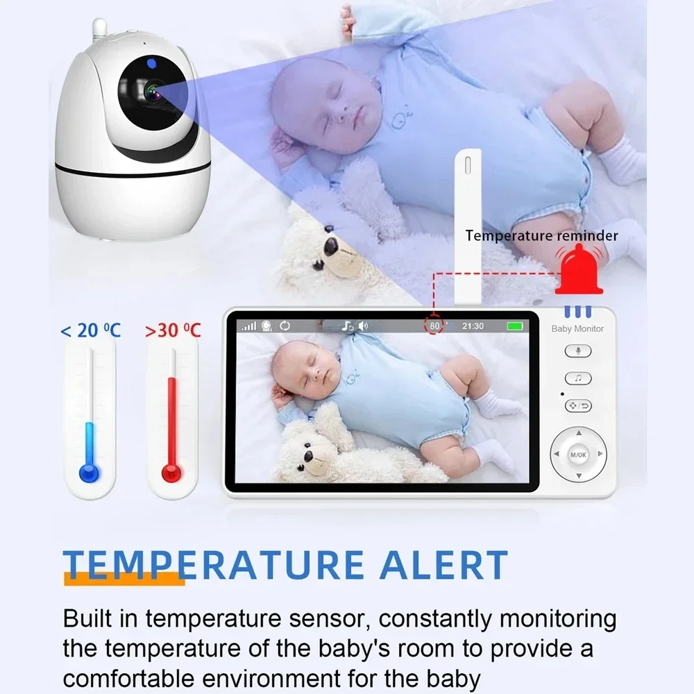 Monitor de Bebê VBABM ABM501 c - Audio Detect Music avaliação e preço