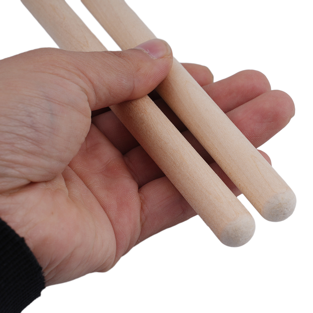 1 par de baquetas de madeira 5 - Drum Stick 5A avaliação e preço