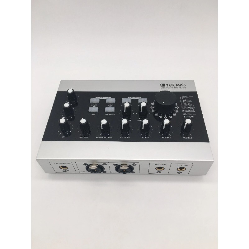 Interface de Áudio USB U16K MK - Audio Music Online Free avaliação e preço