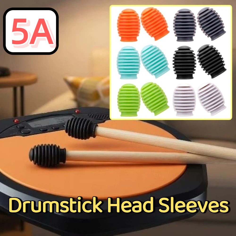 2 Peças Protetores de Silicone - Drum Stick 5A avaliação e preço