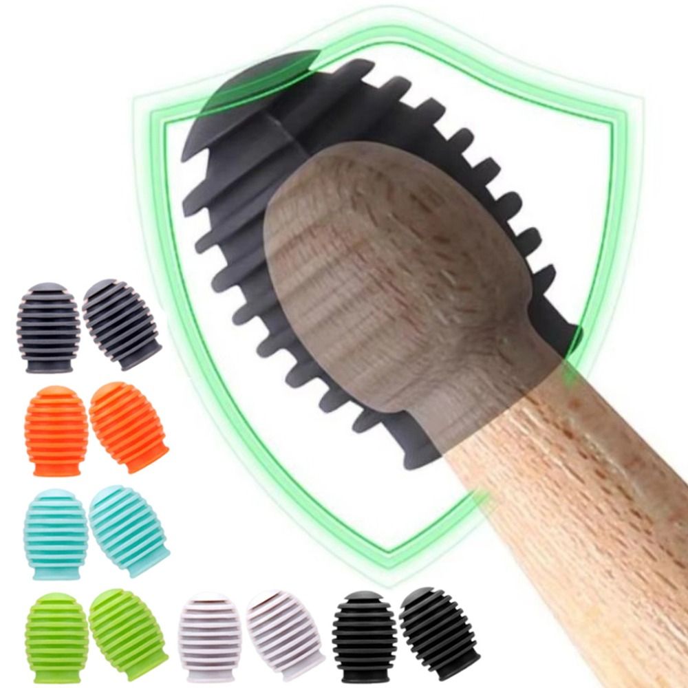 2 Peças Protetores de Silicone - Drum Stick 5A avaliação e preço