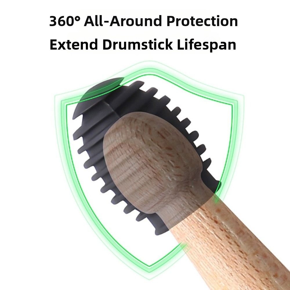 2 Peças Protetores de Silicone - Drum Stick 5A avaliação e preço