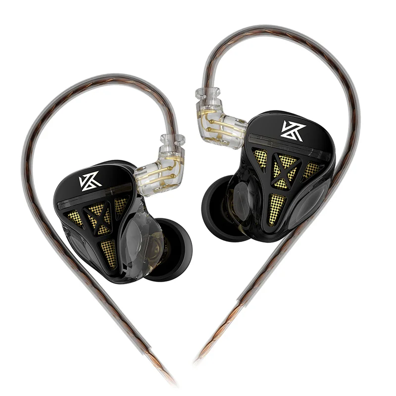 Fones de Ouvido KZ DQS 1DD HiF - Audio Music Dj avaliação e preço