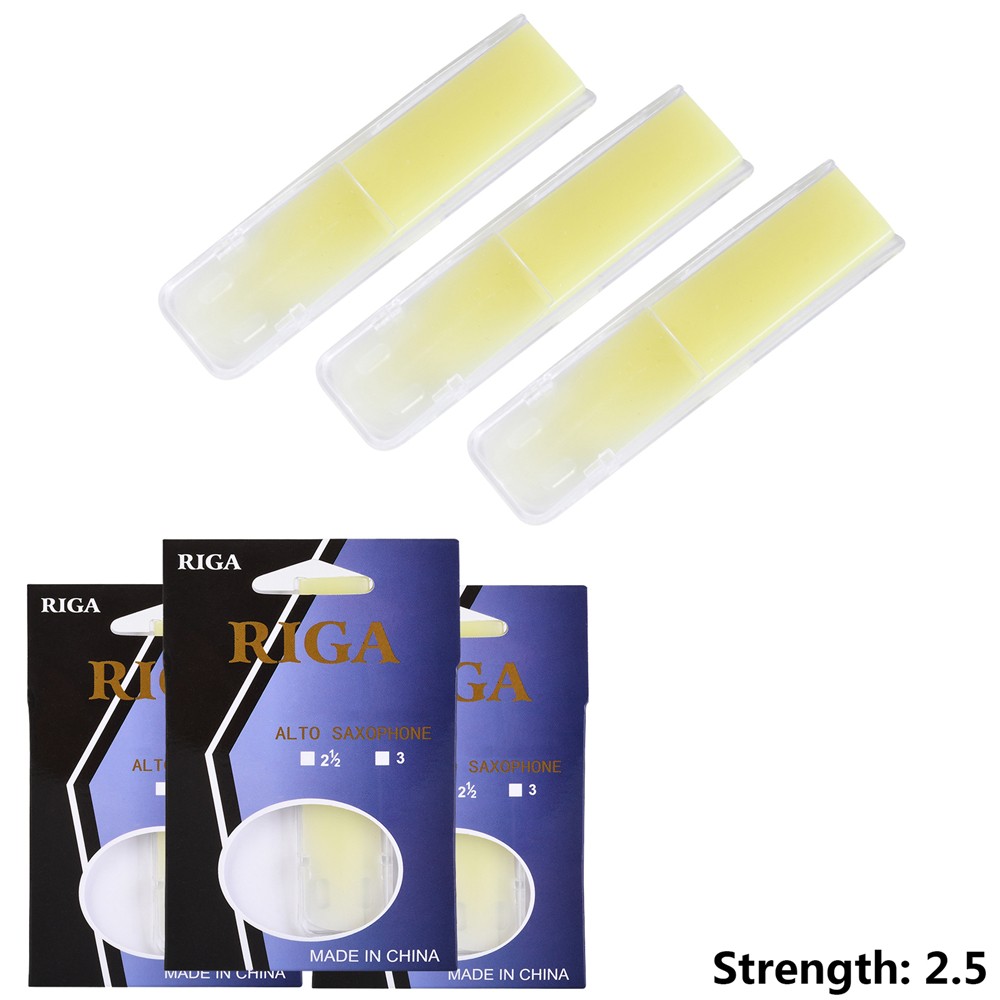3 unidades/pacote saxofone alt - Saxophone Reed Pack avaliação e preço