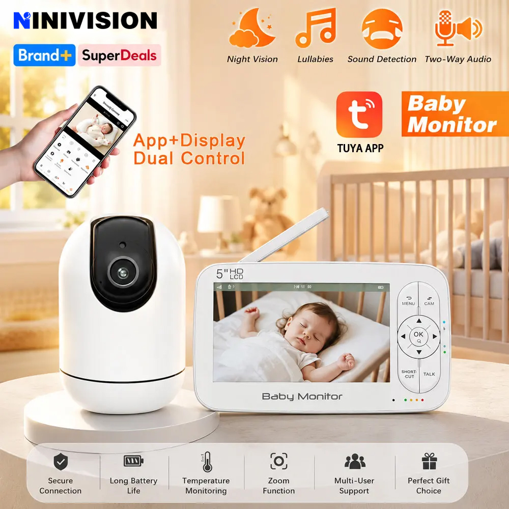 Monitor de Bebê Inteligente co - Audio Detect Music avaliação e preço