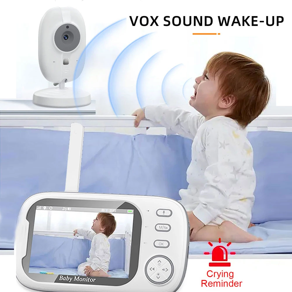 Câmera de monitoramento do beb - Audio Detect Music avaliação e preço