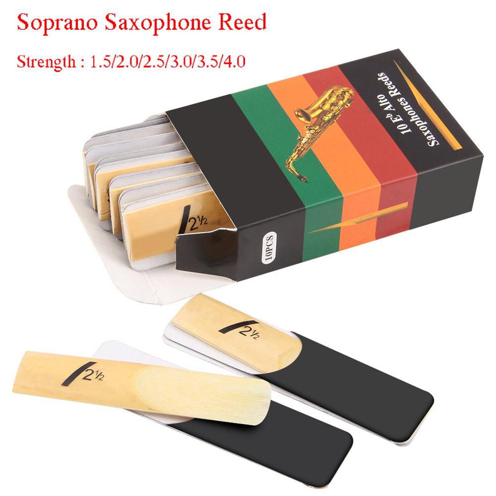 10 unidades/pacote Palhetas Tr - Saxophone Reed Pack avaliação e preço