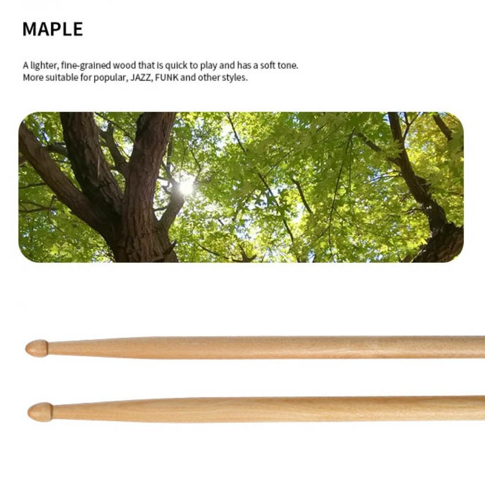 Clássico Walnut Drum Sticks, M - Drum Stick 5A avaliação e preço