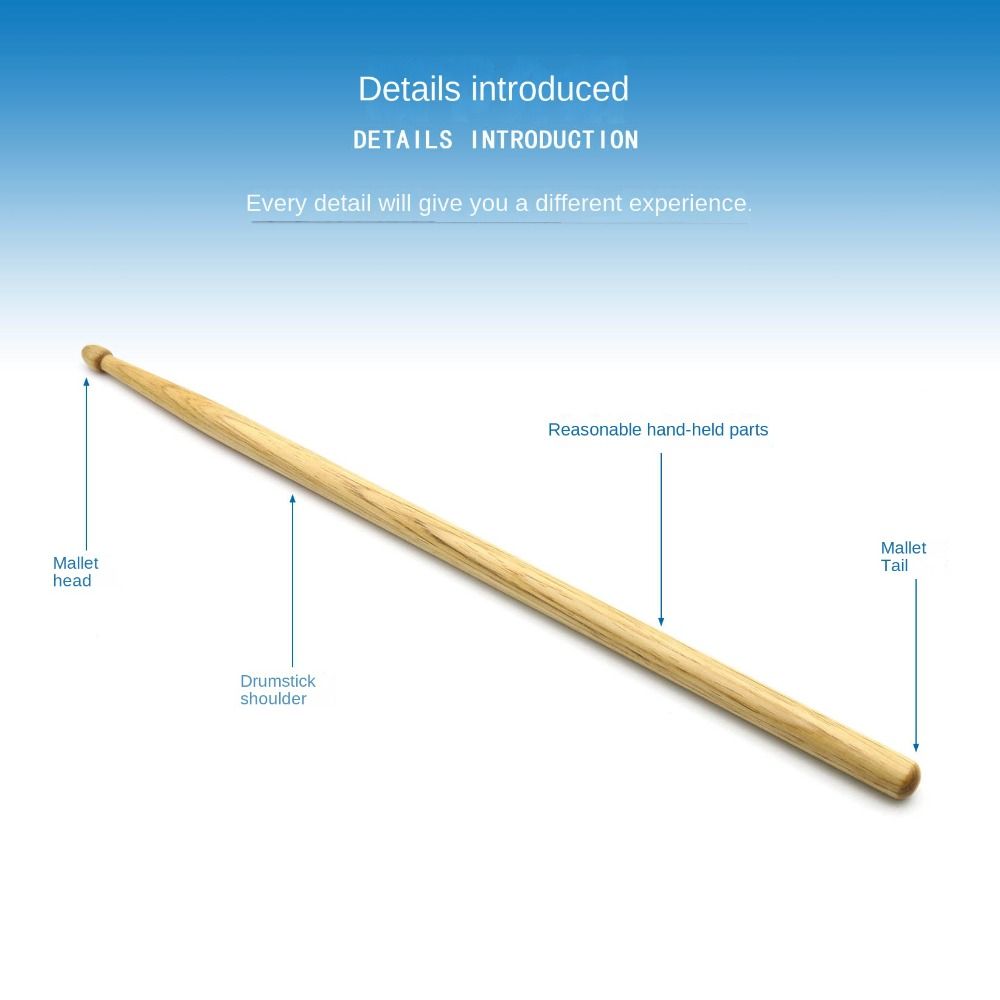 Clássico Walnut Drum Sticks, M - Drum Stick 5A avaliação e preço