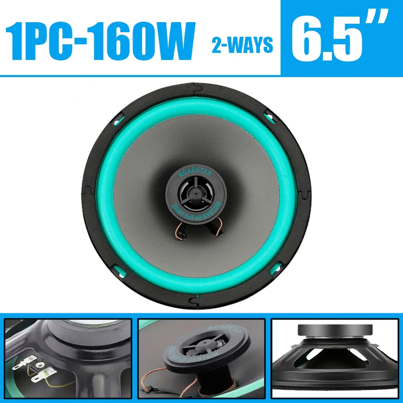 1pc 160w 6.5 Polegada alto-fal - Audio Universal Music avaliação e preço