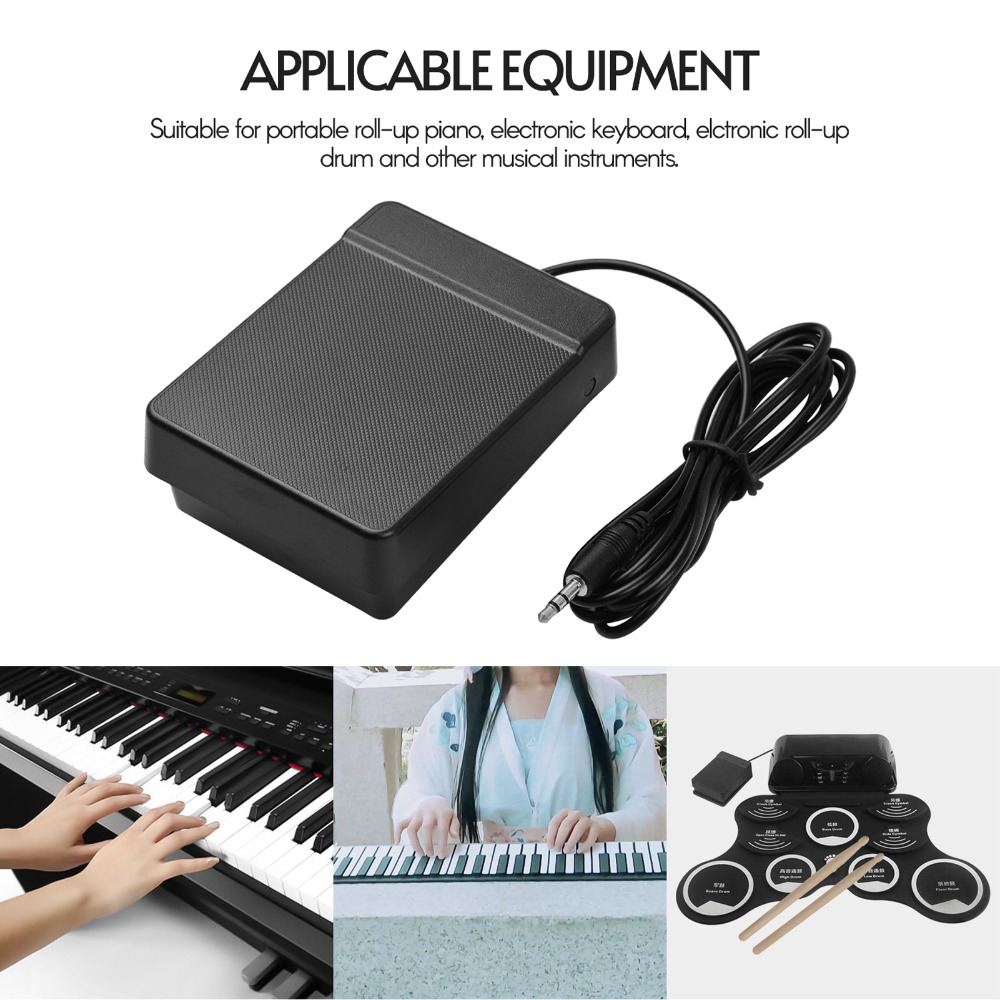 ​ Pedal de sustentação silenci - Piano Sustain Pedal avaliação e preço