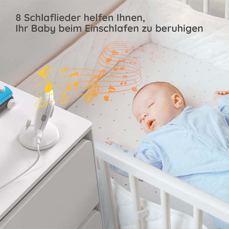 Boifun Monitor de bebê sem fio - Audio Detect Music avaliação e preço