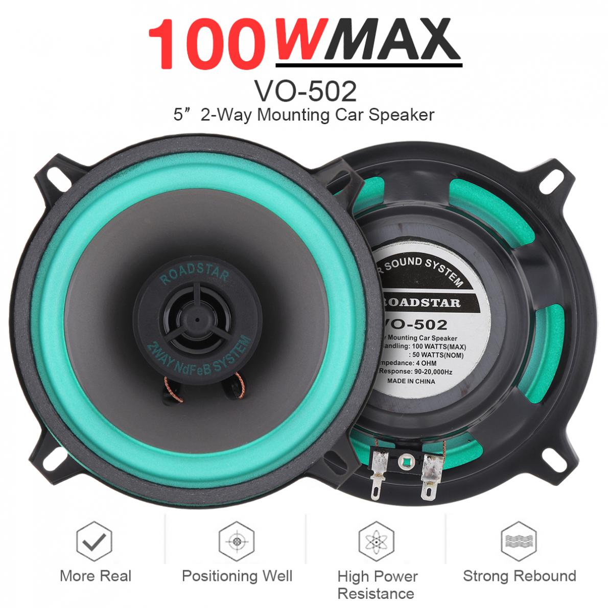 4 Polegada/5 Polegada 100w car - Audio Universal Music avaliação e preço