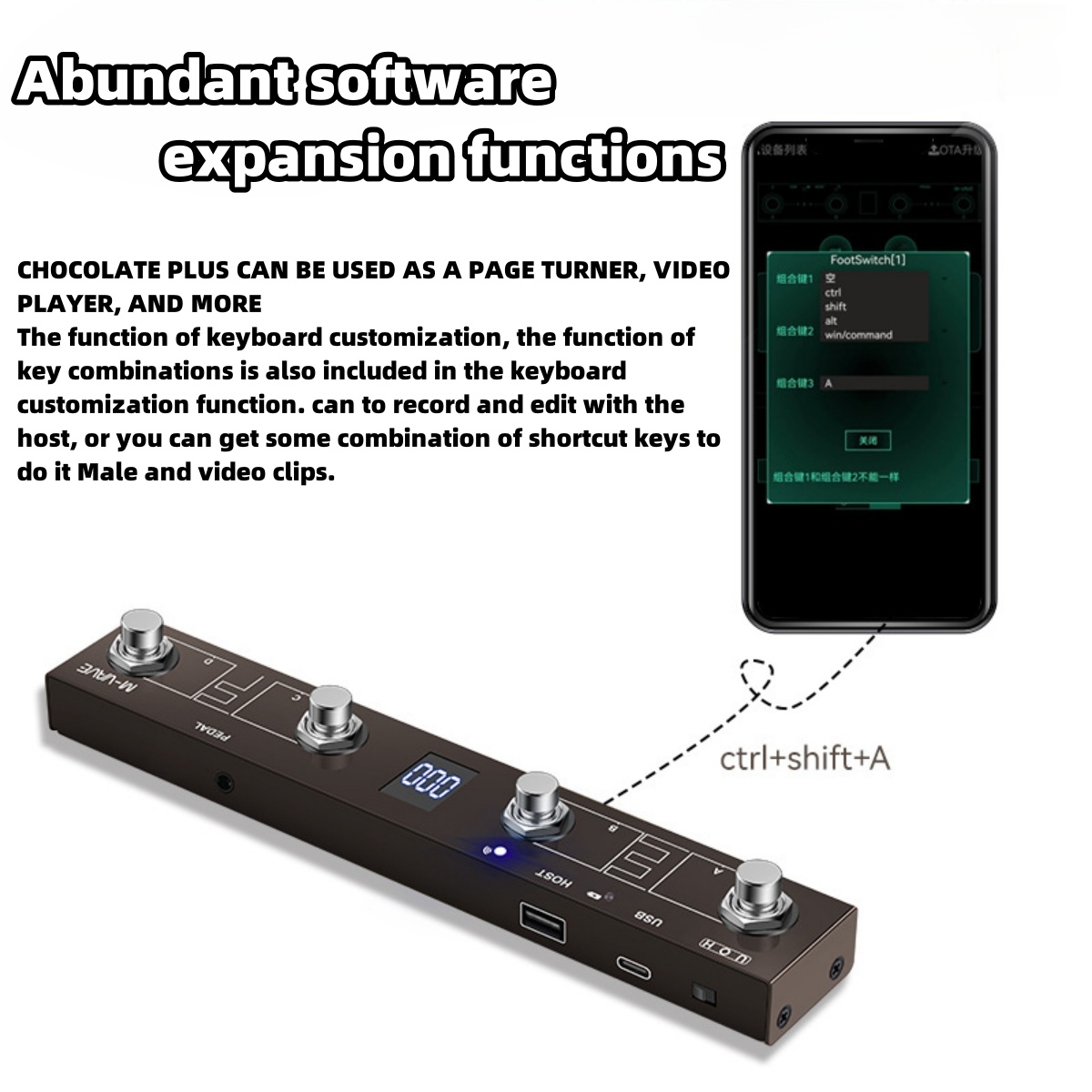 Pedal controlador MIDI sem fio - Piano Sustain Pedal avaliação e preço