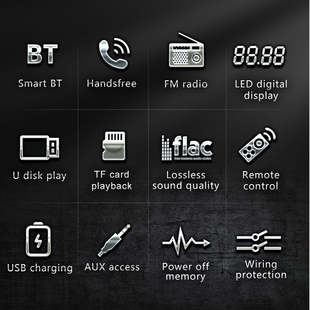 Rádio Automotivo 1Din MP3 Blue - Audio Universal Music avaliação e preço
