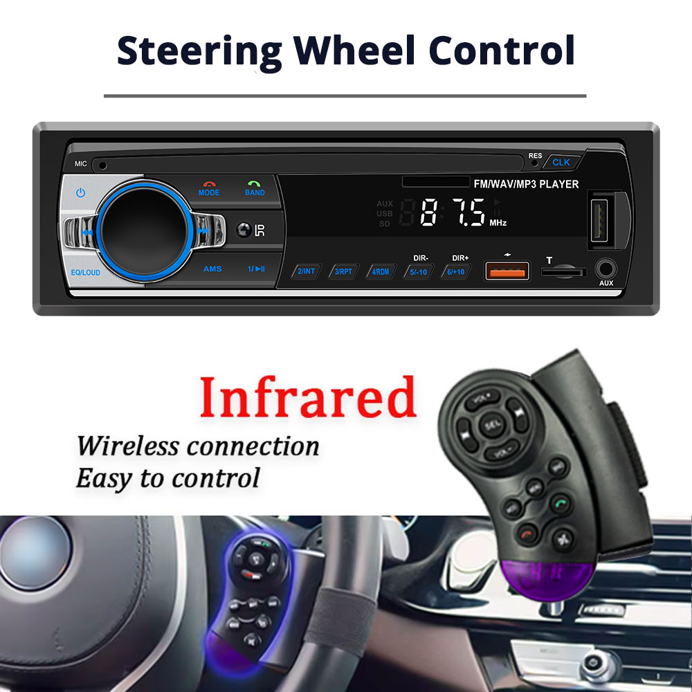 Rádio Automotivo 1Din MP3 Blue - Audio Universal Music avaliação e preço