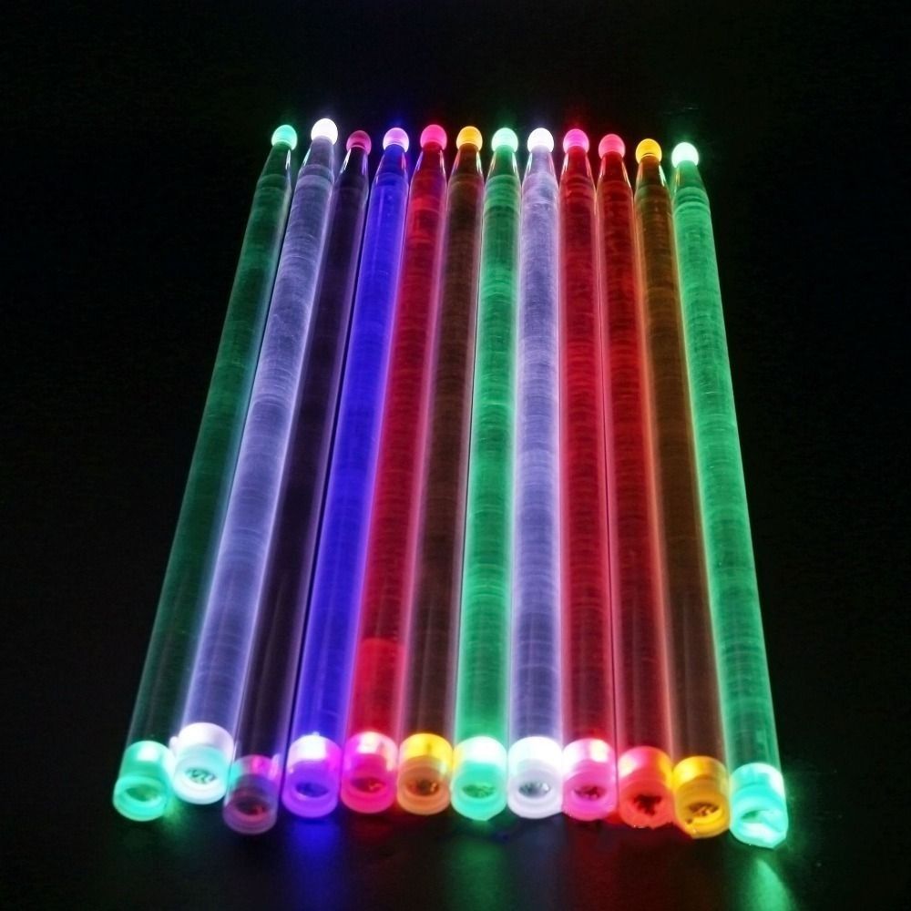 2 Peças de Baquetas Luminosas  - Drum Stick 5A avaliação e preço