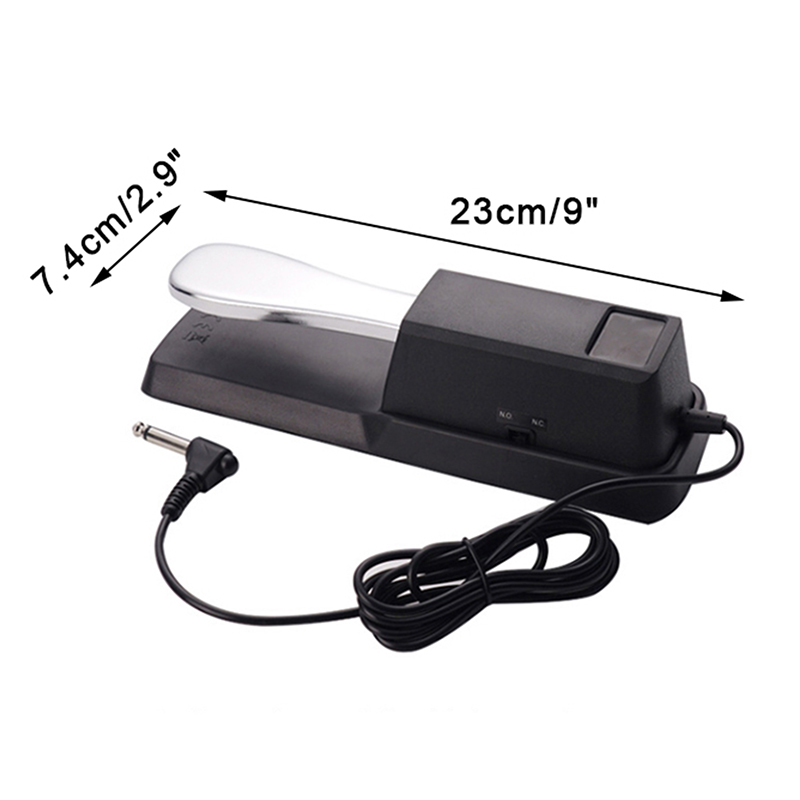 Novo Pedal de Sustentação Elet - Piano Sustain Pedal avaliação e preço