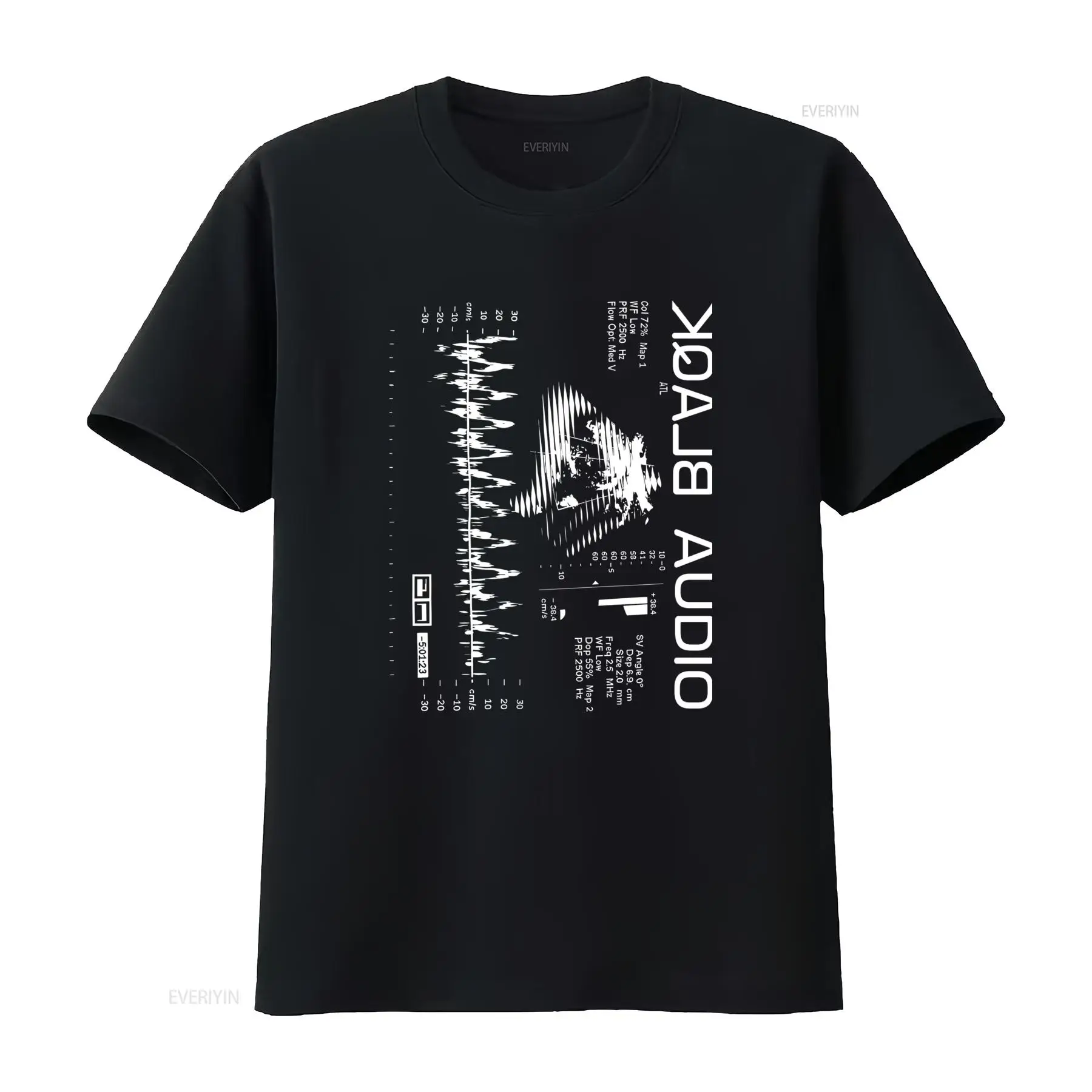 Camiseta Casual Glitch Streetw - Audio Music Wave avaliação e preço